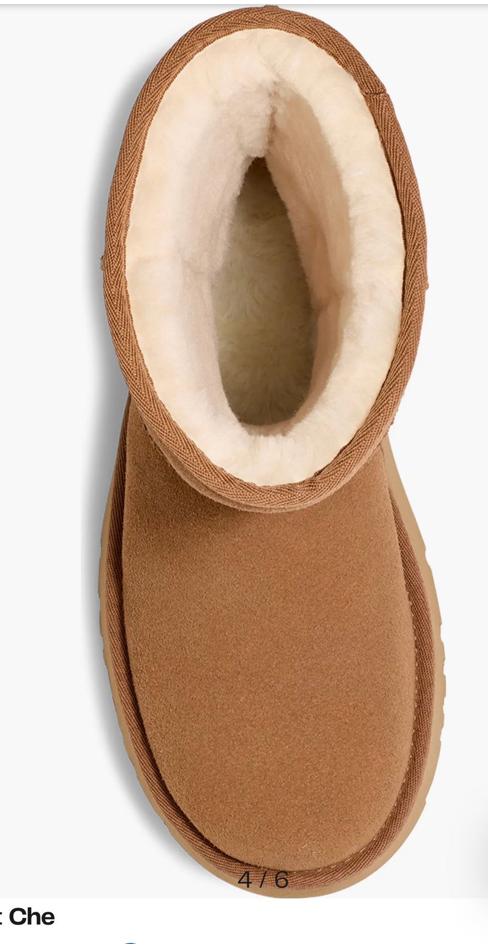 UGG Classic New Heights Short Boot (Women) Size 9 Chestnut New in the box.