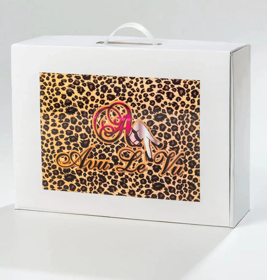 Avu Le Vu Custom Real Buffalo Leather Cowboy Hat, Genuine Cowhide Fur, Unique Handcrafted Western Hat White Avu Le Vu