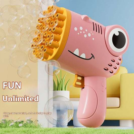 40-hole Bubble Machine Children's Automatic Handheld Boys And Girls Toys
