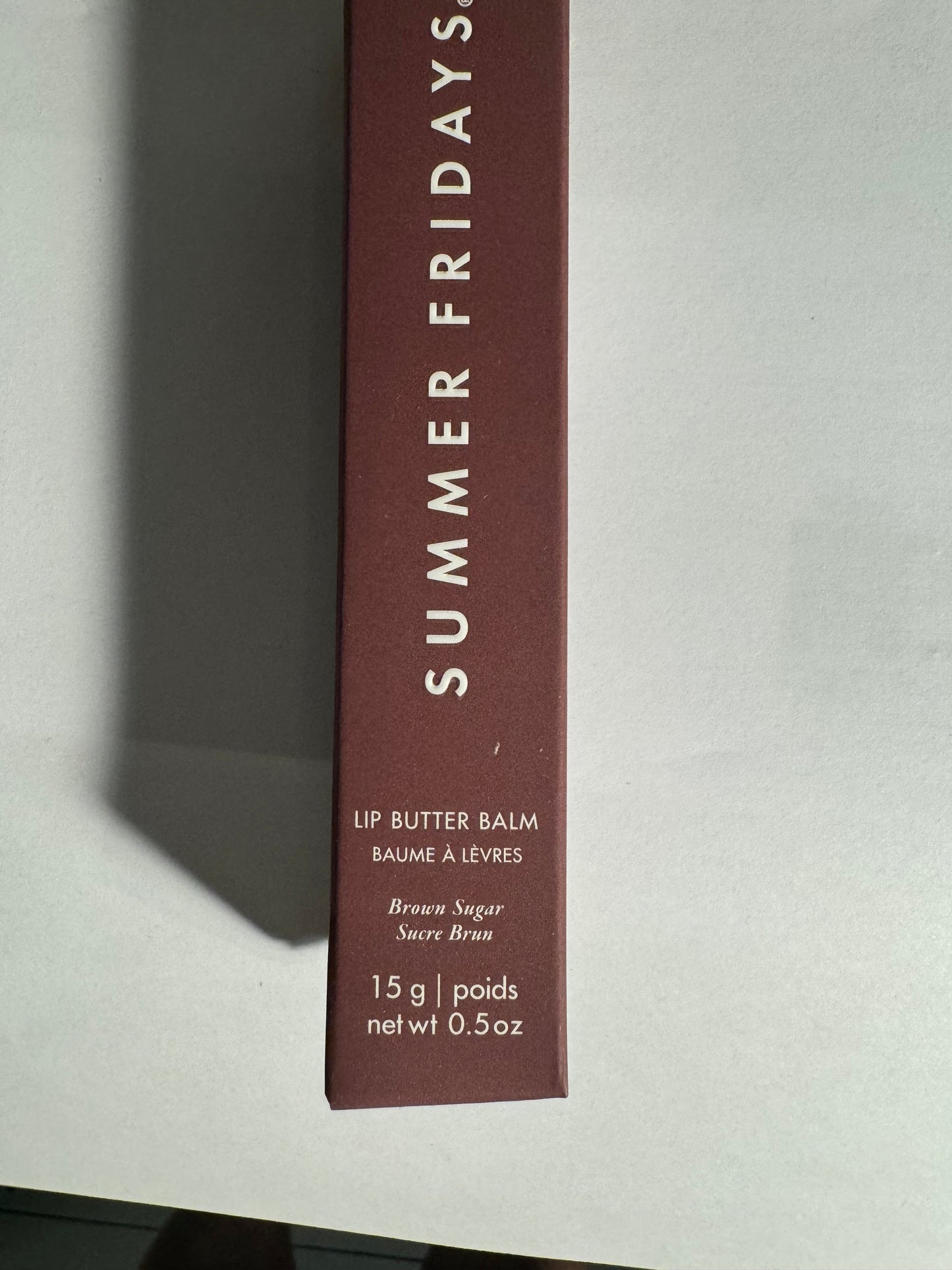 Summer Fridays Lip Butter Balm Gift Bag 4 Units Sweet Mint Vanilla Brown Sugar Birthday Cake 0.5 Oz New