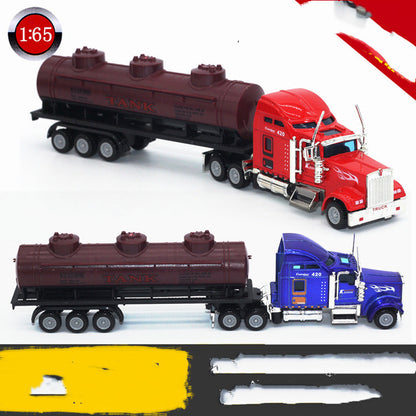 Alloy Car Model Container Truck Flatbed Truck Model