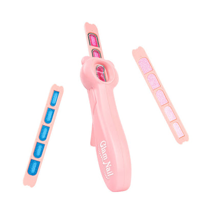 Cross-Border Children Girls Makeup Nail Stickers Set Girls Play House Handmade Diy Nail Stickers Makeup Toys