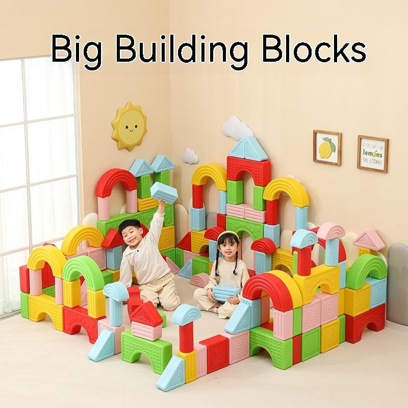 Large Geometric Paradise Large Building Blocks Educational Toy Set