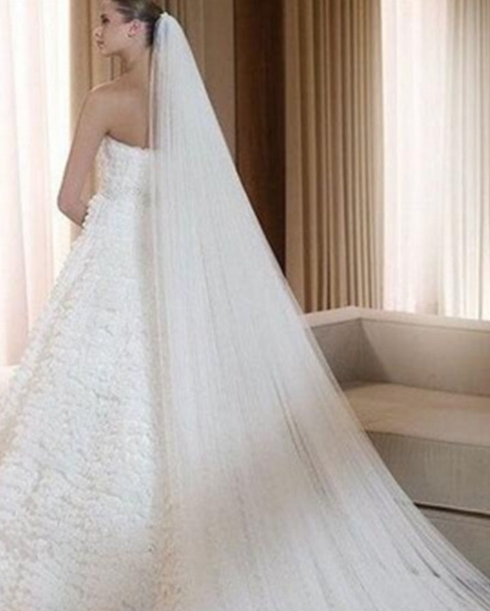 3 meters bridal veil