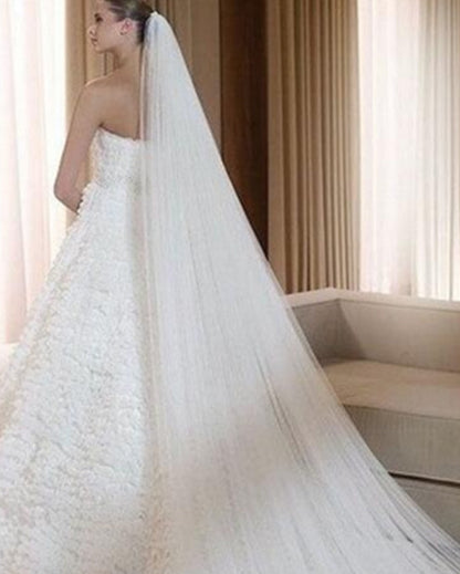 3 meters bridal veil