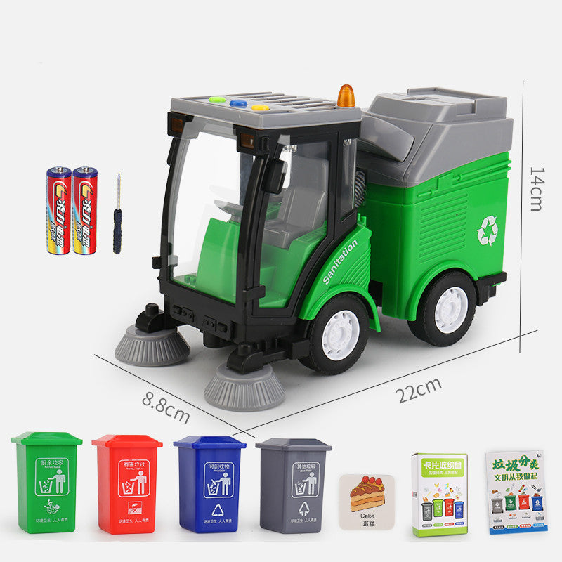 Children's large garbage truck