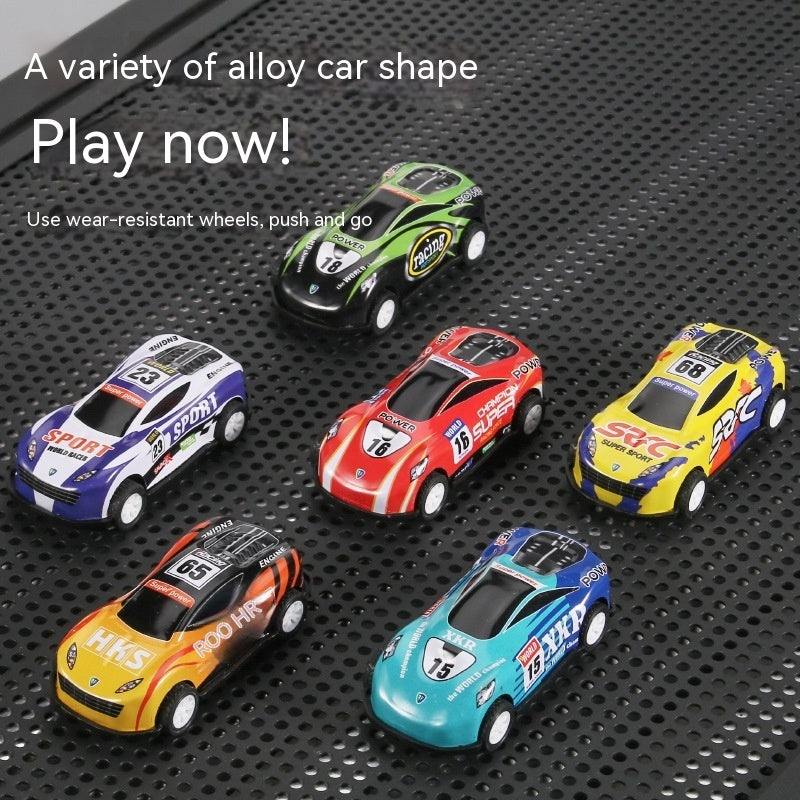 Children's Oversized Catapult Truck Deformation Folding Track Alloy Car Model Storage Truck Toy