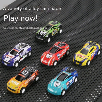 Children's Oversized Catapult Truck Deformation Folding Track Alloy Car Model Storage Truck Toy