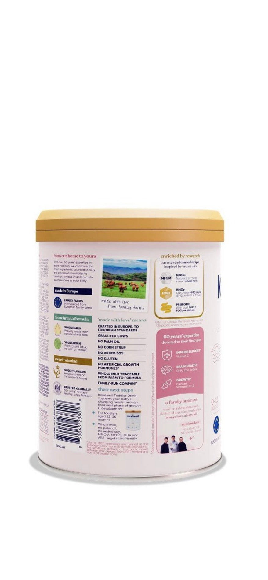 KENDAMIL INFANT FORMULA POWDER 28.2 OZS NEW EXPIRATION 7/30/2027