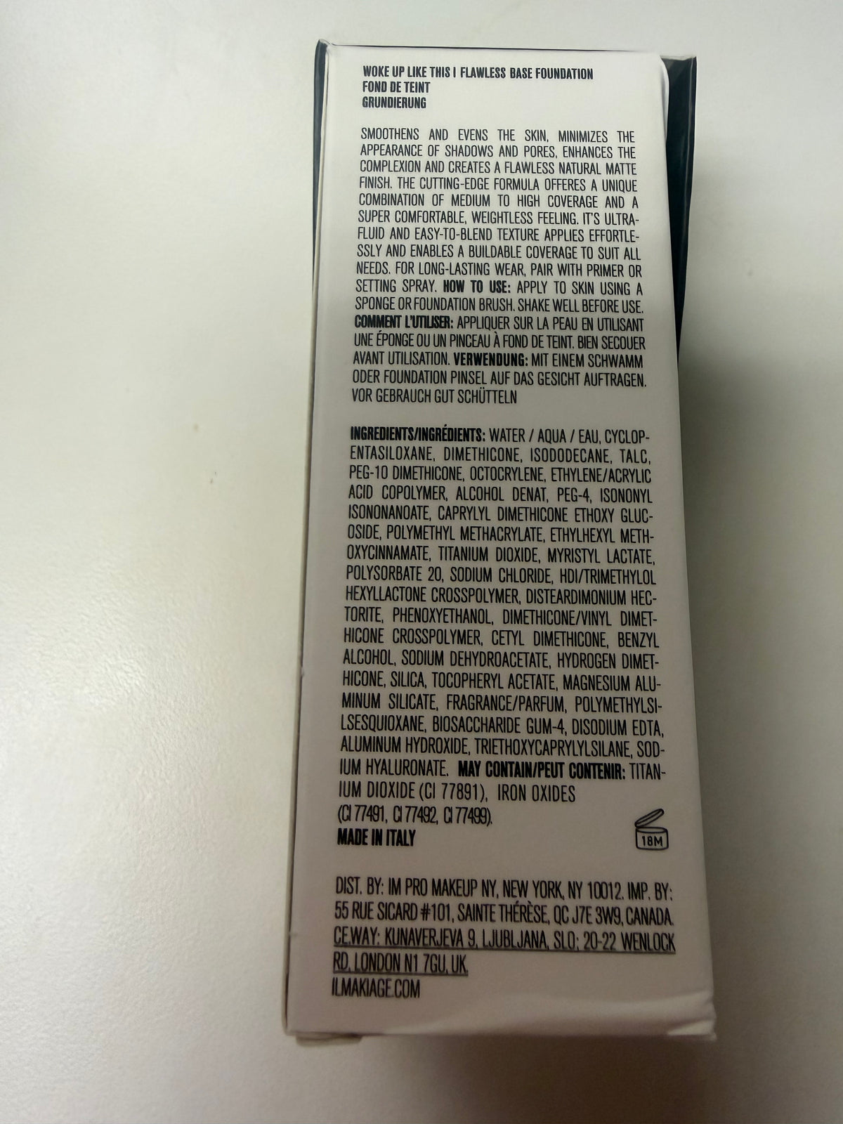 il MAKIAGE FOUNDATION  #35 NEW IN THE BOX 1 FL OZ.