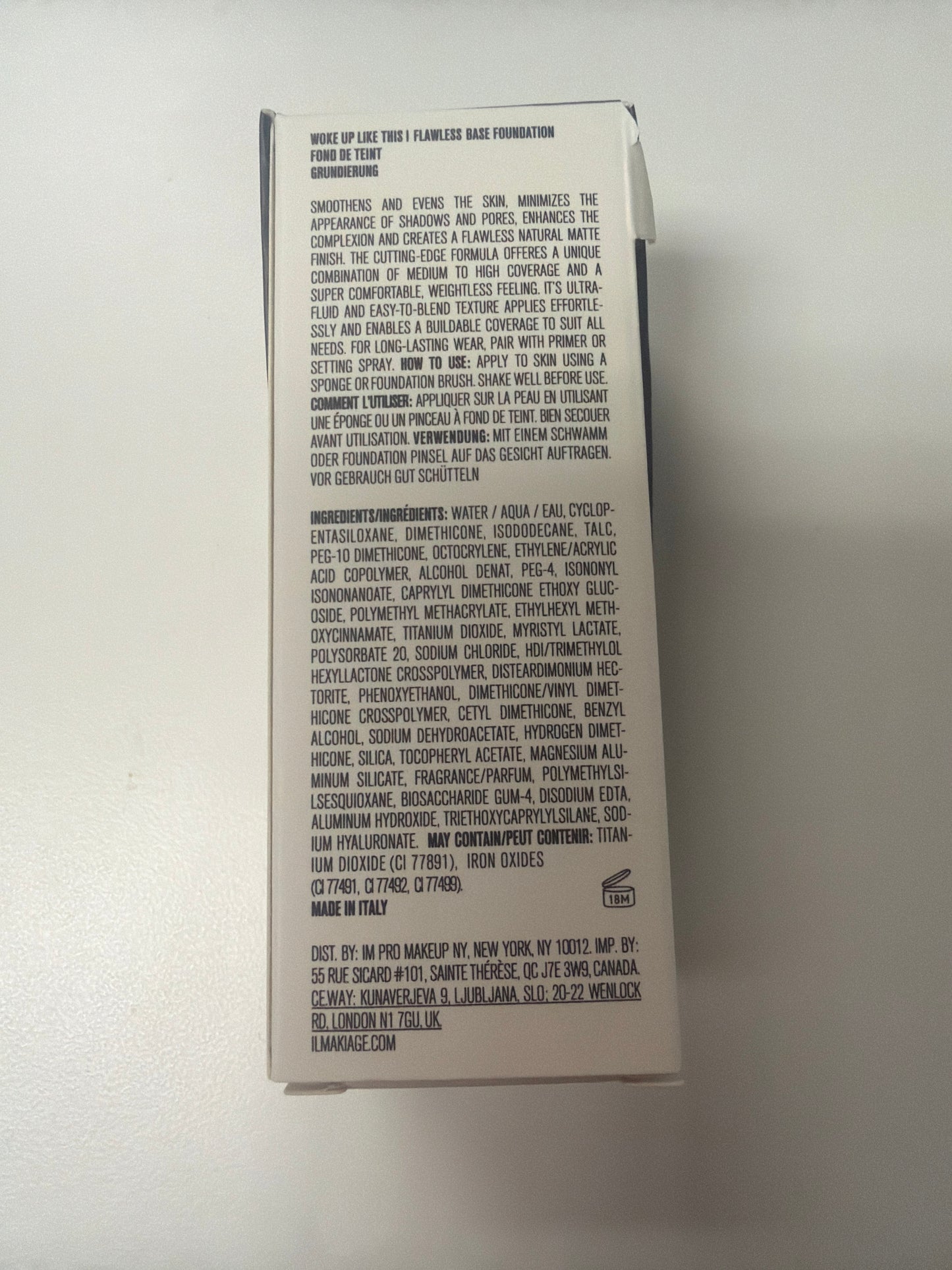 il MAKIAGE FOUNDATION  #60 NEW IN BOX 1 FL OZ.