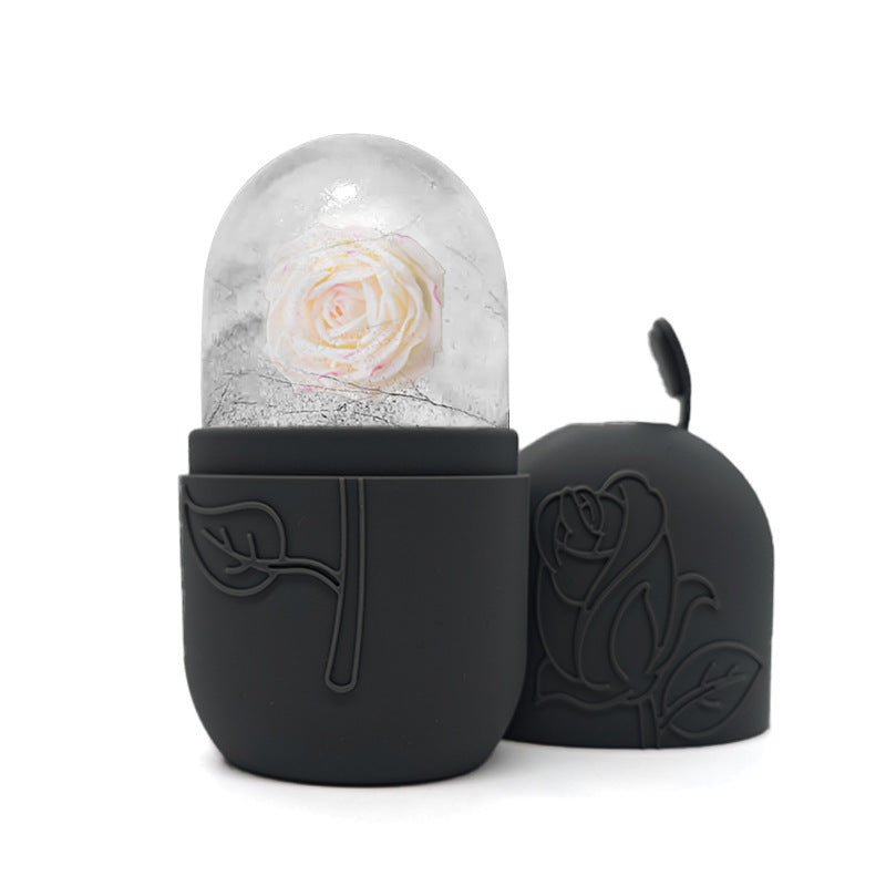 Facial Ice Tray Massager Facial Roller For Relieving Puffiness