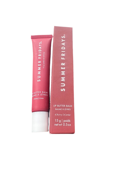 Summer Fridays Lip Butter Balm Cherry 0.5 Oz New In Box