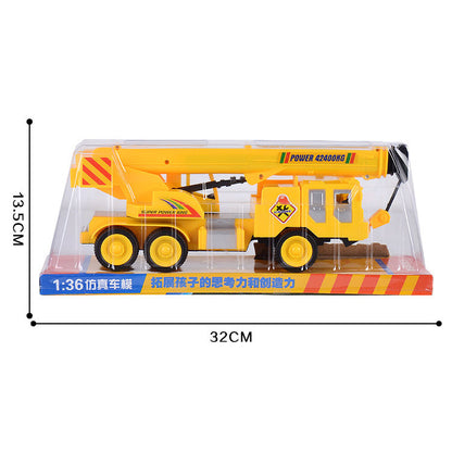 Rotatable Inertia Fire Ladder Truck Toys