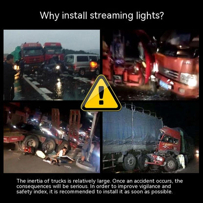 Truck Truck Modification Ambience Light Colorful Running Lights