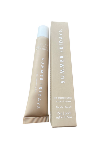 Summer Fridays Lip Butter Balm Vanilla 0.5 Oz. New In Box