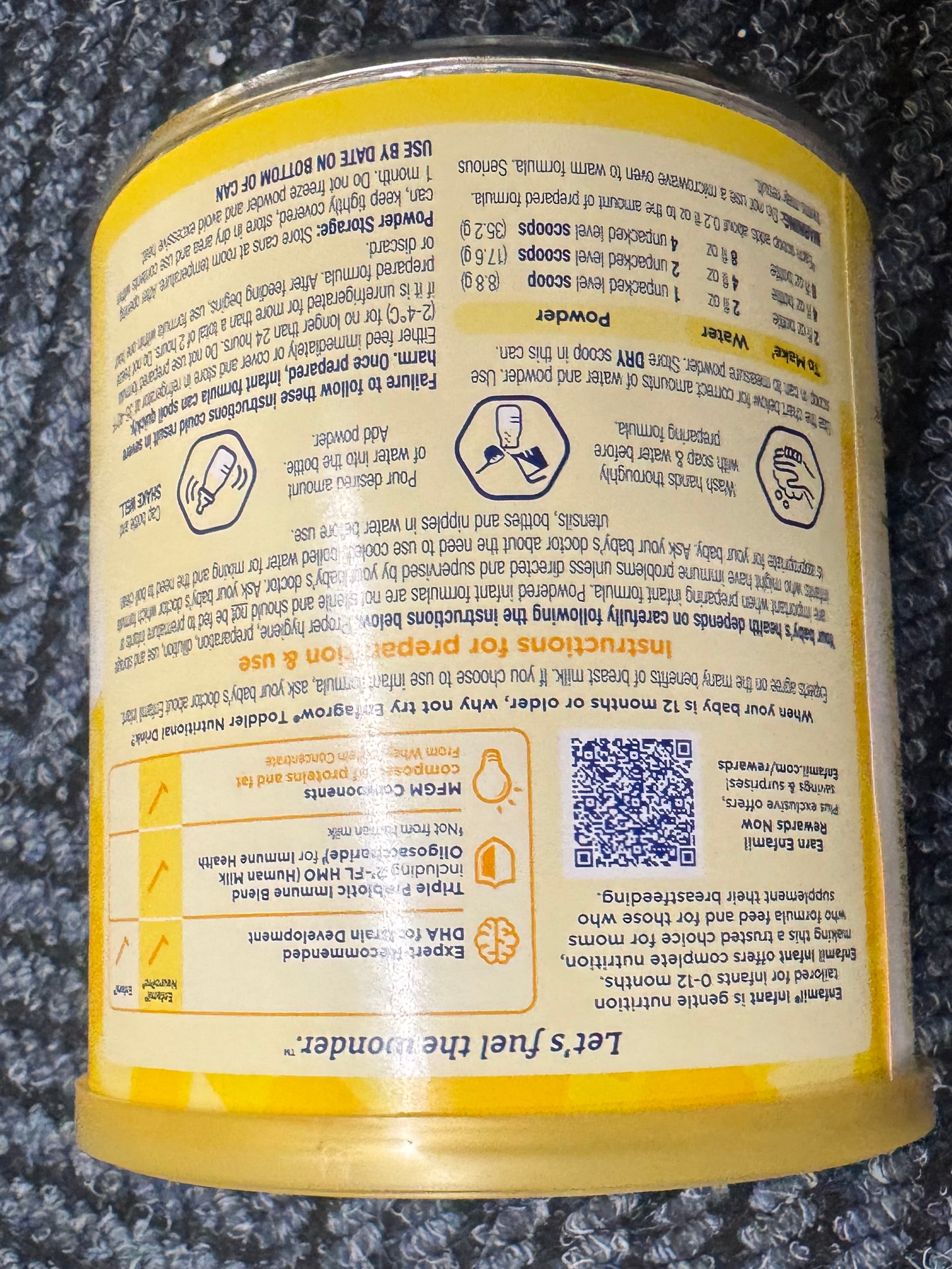 Enfamil Powder Infant Formula with Iron - 12.5 oz