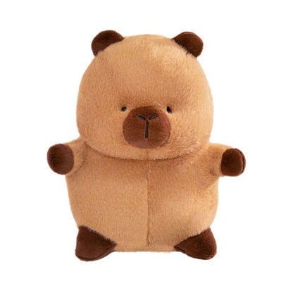 Capabala Capybara Wearing Hat Orange Hat Girls' Plush Toys Doll