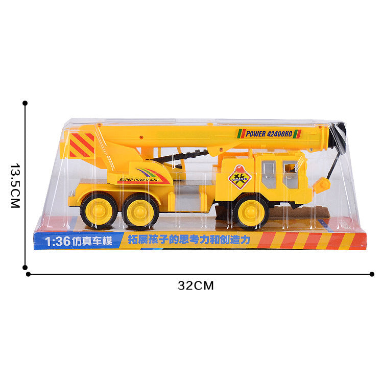 Rotatable Inertia Fire Ladder Truck Toys